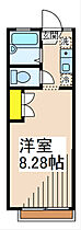 リライズ国領I  ｜ 東京都調布市国領町7丁目（賃貸アパート1K・2階・22.18㎡） その2