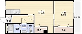 マンション完洋荘  ｜ 大阪府柏原市国分西１丁目（賃貸マンション1LDK・4階・42.00㎡） その2