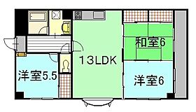 広島県広島市南区段原２丁目（賃貸マンション3LDK・4階・66.64㎡） その1