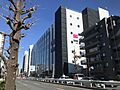 マンションから...