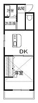 ベネフィスB棟  ｜ 宮崎県都城市立野町（賃貸アパート1DK・3階・32.40㎡） その2