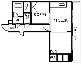 フォースパレス 203 ｜ 北海道旭川市四条通22丁目118-20（賃貸マンション1LDK・2階・42.12㎡） その2