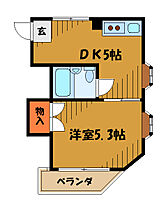 東京都国分寺市南町３丁目（賃貸マンション1DK・3階・20.00㎡） その2