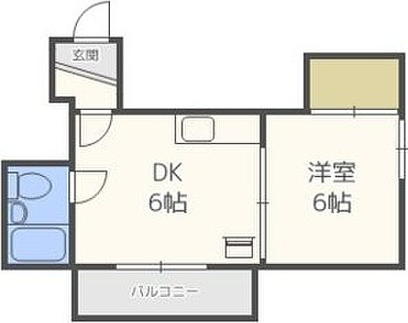 ダイ2金亀ビル 305｜北海道札幌市豊平区平岸四条6丁目(賃貸マンション1DK・3階・25.00㎡)の写真 その8