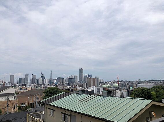 共用部からの眺...