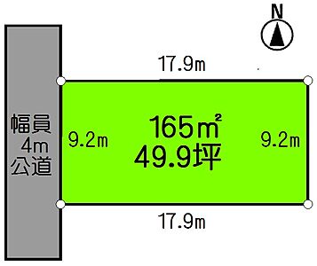 区画図：地型図