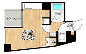 マリアビル  ｜ 福岡県北九州市小倉北区中津口1丁目11-10（賃貸マンション1R・5階・22.54㎡） その2