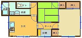 平荘 201 ｜ 長崎県長崎市辻町（賃貸アパート2K・2階・38.00㎡） その2