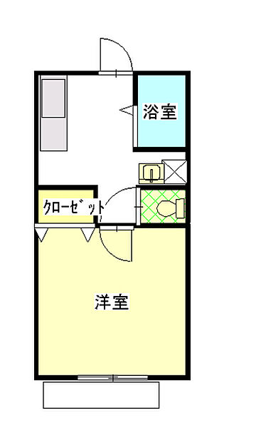 メールハイツA 103｜茨城県日立市諏訪町３丁目(賃貸アパート1K・1階・27.08㎡)の写真 その2