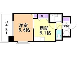 間取図画像 1DK