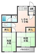 大阪府門真市栄町16-5（賃貸マンション2LDK・2階・48.00㎡） その2