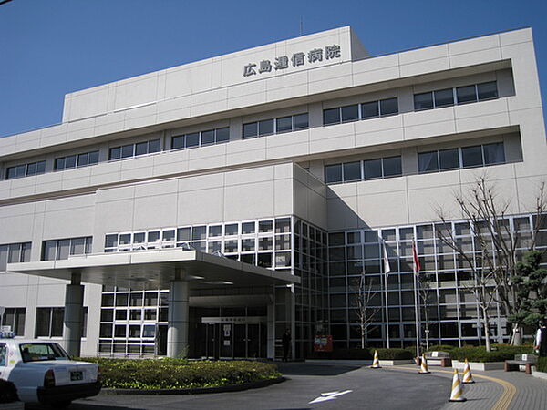 画像25:病院「広島逓信病院まで1206ｍ」