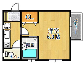 クオリティ三松  ｜ 兵庫県宝塚市中筋6丁目（賃貸マンション1K・2階・20.34㎡） その2