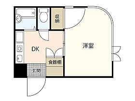 広島県広島市西区大芝3丁目（賃貸マンション1DK・2階・19.34㎡） その2