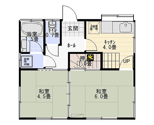 ホームズ でお部屋探し 2階建戸建貸家 １ 4k 賃料6万円 57 96 賃貸一戸建て住宅情報 物件番号 取扱い不動産会社 有限会社まさる