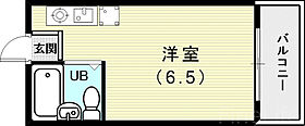 サニーパレス平磯  ｜ 兵庫県神戸市垂水区平磯2丁目（賃貸マンション1K・3階・15.66㎡） その2