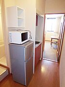 冷蔵庫、電子レンジ