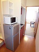 冷蔵庫、電子レンジ