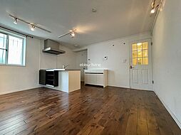 JR山手線 恵比寿駅 徒歩10分の賃貸マンション 1階1LDKのリビング/ダイニング