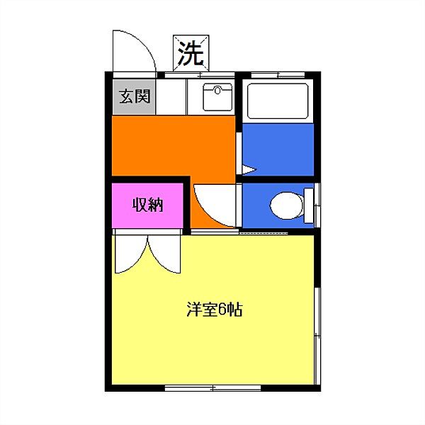 OZ-R.I 103｜神奈川県厚木市三田３丁目(賃貸アパート1K・1階・18.00㎡)の写真 その2