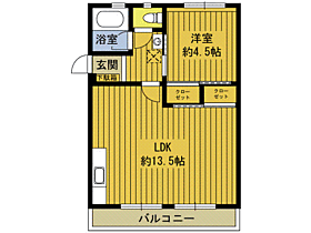 コーポ豊西 305 ｜ 大分県大分市新春日町２丁目（賃貸マンション1LDK・3階・38.86㎡） その2