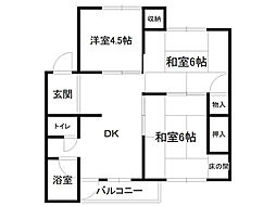 間取図画像 3DK