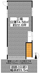 東大阪市御厨１丁目工場 1階/-