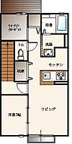 エーデルハイム平柳　A棟 201 ｜ 栃木県栃木市平柳町２丁目（賃貸アパート1LDK・2階・40.81㎡） その2