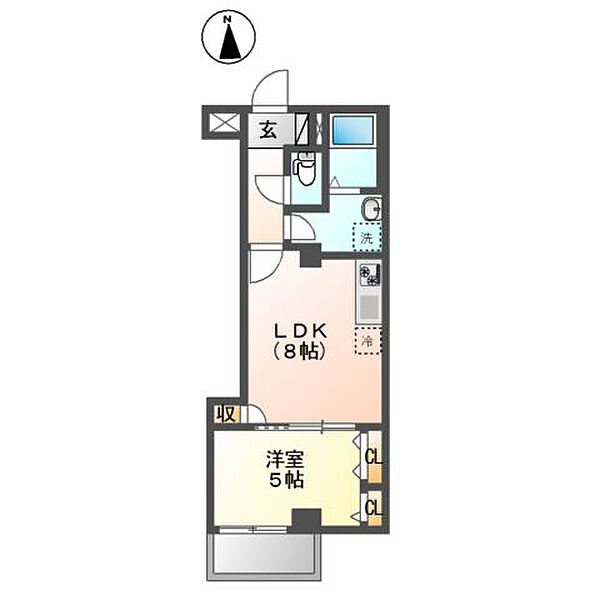Lazos・K（ラソス・ケイ） 3階 | 東京都墨田区東向島 賃貸マンション 間取