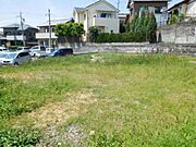 南東側から敷地を撮影