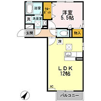 セピアコートNOZOMU 101 ｜ 山口県宇部市西小串１丁目1-14（賃貸アパート1LDK・1階・42.07㎡） その2