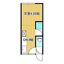 クボタハイツ 2F6 ｜ 北海道北見市美芳町５丁目2-2（賃貸アパート1DK・2階・17.01㎡） その2