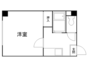 澄川第２銀座パレス 306 ｜ 北海道札幌市南区澄川二条４丁目（賃貸アパート1K・3階・23.10㎡） その2