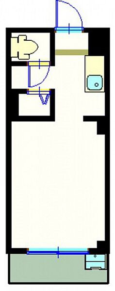 パークハイツ ｜広島県広島市南区仁保新町2丁目(賃貸マンション1R・1階・19.80㎡)の写真 その2