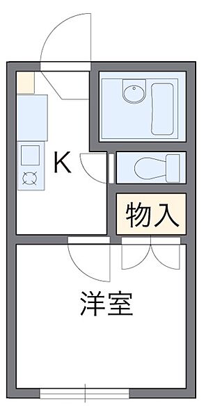 レオパレス土塔II 203｜大阪府堺市中区土塔町(賃貸アパート1K・2階・19.87㎡)の写真 その6