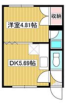 コーポ古都 203 ｜ 北海道北見市北進町６丁目4番38号（賃貸アパート1DK・2階・21.60㎡） その2