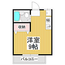 ベルエキップ 203 ｜ 長野県松本市沢村3丁目（賃貸アパート1R・2階・19.80㎡） その2