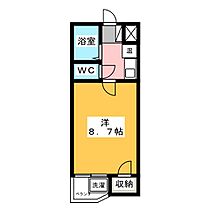 寛永ハイツ  ｜ 栃木県宇都宮市峰１丁目（賃貸マンション1K・4階・29.33㎡） その2