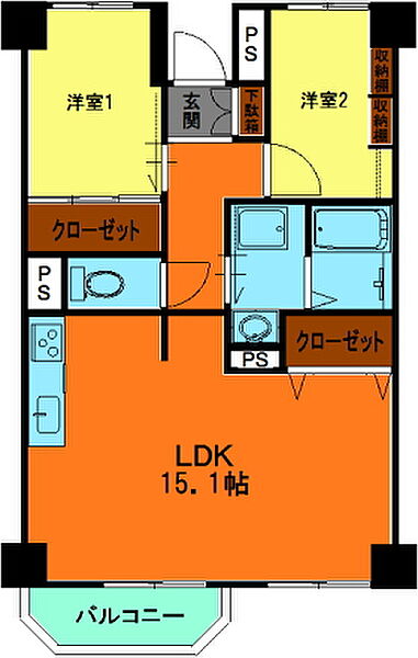 空室 ロワイヤルパレス 306 2ldk 金沢文庫駅 横浜市金沢区釜利谷東 の賃貸マンション 賃貸スモッカ 対象者全員に家賃1か月分キャッシュバック No Lifull Home S物件コード