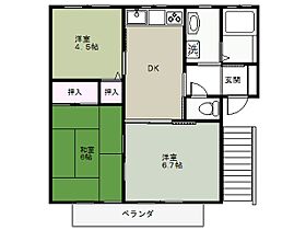 ココセナミ 202 ｜ 埼玉県熊谷市瀬南215（賃貸アパート3DK・2階・51.23㎡） その2