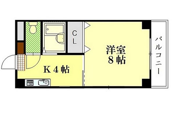 坪井ビル 0202｜広島県広島市東区矢賀3丁目(賃貸マンション1K・2階・26.40㎡)の写真 その2