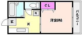 兵庫県神戸市東灘区住吉山手２丁目（賃貸アパート1K・1階・23.00㎡） その2