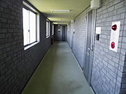共用部通路も広くて快適