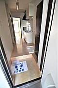 玄関から見たお部屋