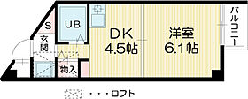 加古川ヤングパレス 202 ｜ 兵庫県加古川市加古川町溝之口（賃貸マンション1DK・2階・25.19㎡） その2