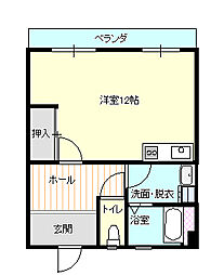 空室あり ハイツサンヴェールii 101 1r 洲本市上物部 の賃貸マンション 賃貸ex 対象者全員に家賃1か月分キャッシュバック No