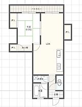 寿ハイツ  ｜ 兵庫県姫路市城北新町１丁目（賃貸マンション1LDK・2階・53.46㎡） その2