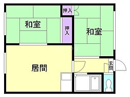 坂下ハイツ 2階/203