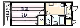 グリーンヒルズ  ｜ 大阪府柏原市旭ケ丘３丁目1-38（賃貸マンション1K・2階・25.00㎡） その2