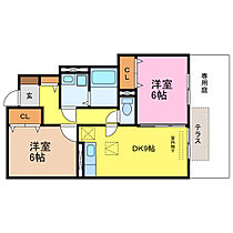 滋賀県大津市国分２丁目（賃貸アパート2DK・1階・52.39㎡） その2